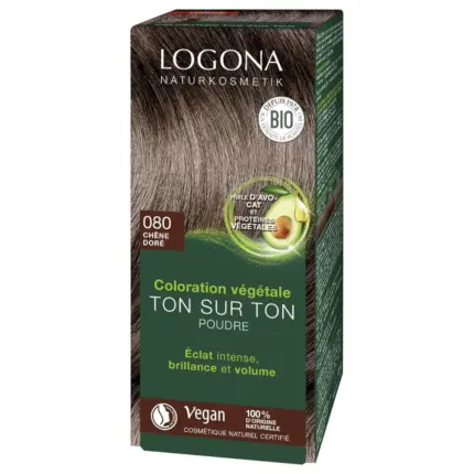 LOGONA Tinte Vegetal 080 Castaño Natural 100g